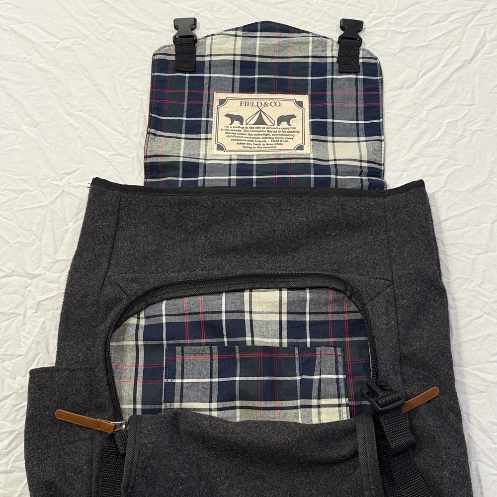 Life Church Craig GroeschelField & Co Campster Satchel Laptop Backpack NWOT - Picture 3 of 12